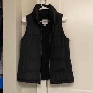 Black Puffer Vest